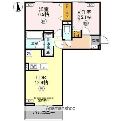 DーGRAN矢中町の間取り写真