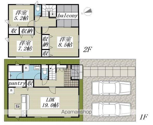 クレイドルガーデン東海村東海第５　３号棟のイメージ
