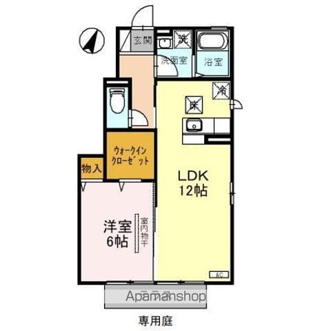 ラフォーレ Aの間取り写真