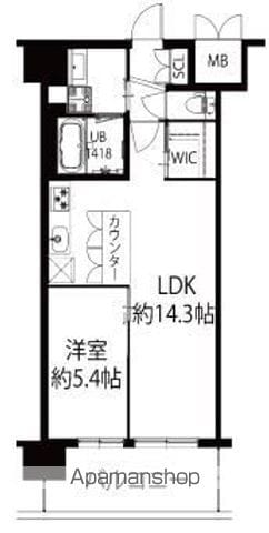 【グランカーサ難波元町の間取り】