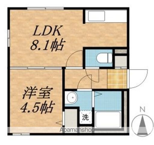 ステラ中の島の間取り写真