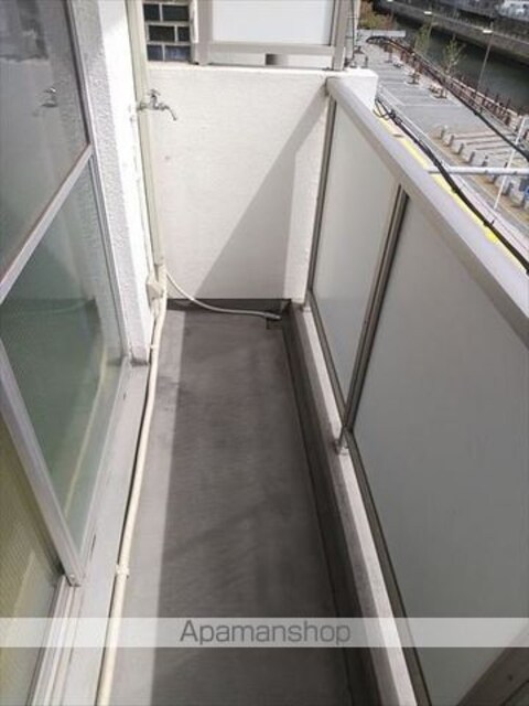 福町ハウスブルーネ[2K/35m2]のバルコニー