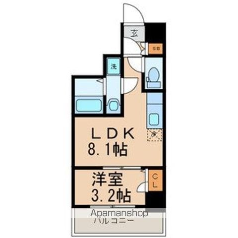 【モダンパラッツォ大濠公園の間取り】