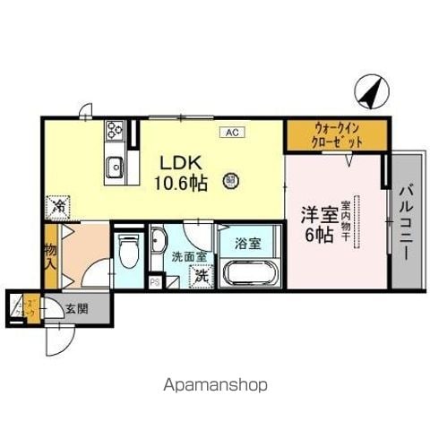 近鉄南大阪線 恵我ノ荘駅 徒歩6分 3階建 築6年の間取り写真