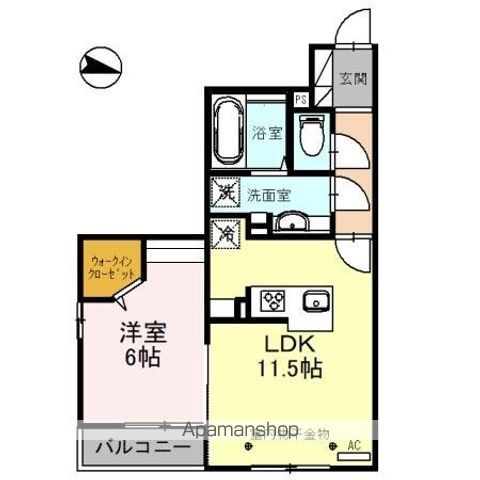 GRAND・LEADの間取り写真