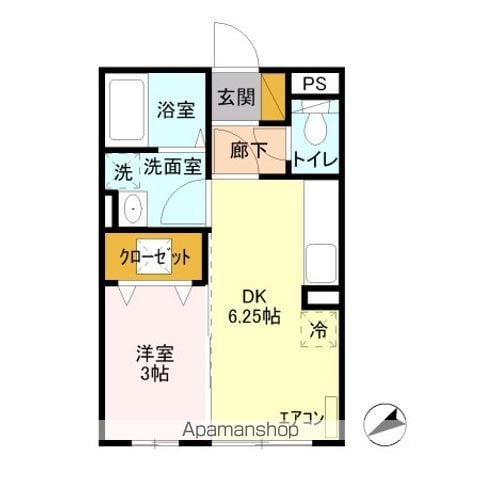 セジュール本町の間取り写真