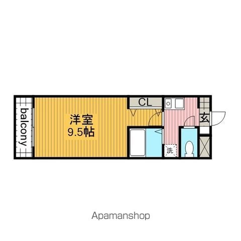 A・CITY明治本町の間取り写真