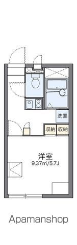 レオパレスソレーユの間取り写真