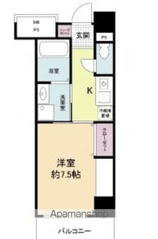フォレステージュ天神の間取り写真