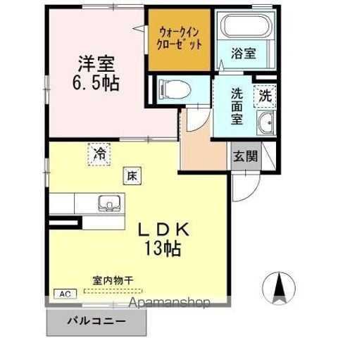エヴァーフォレストの間取り写真