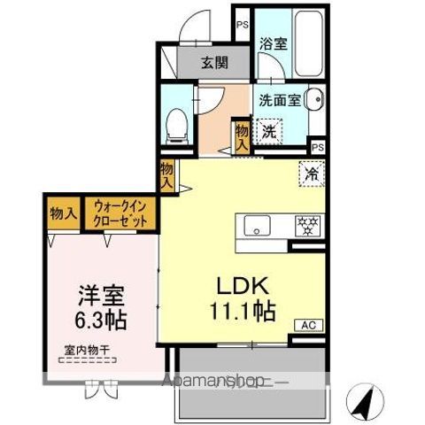 シャルマン日吉本町の間取り写真
