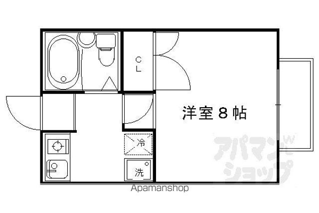 ハイム山喜の間取り写真