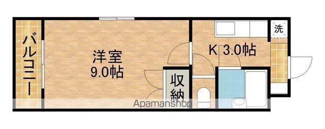 グランパレIIIの間取り写真