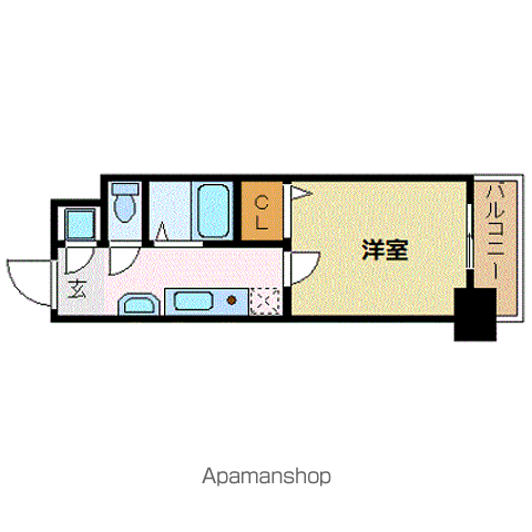 エンクレスト赤坂壱番館の間取り写真