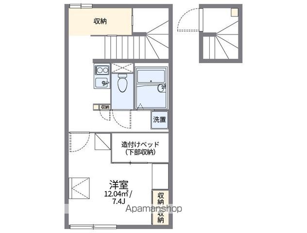 レオパレスリヴェールⅡの間取り