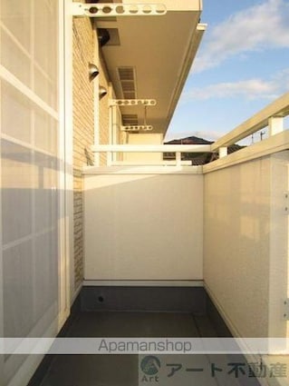 フルール　Ｂ[1LDK/42.37m2]のバルコニー