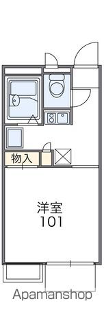 レオパレス夢2番館の間取り写真