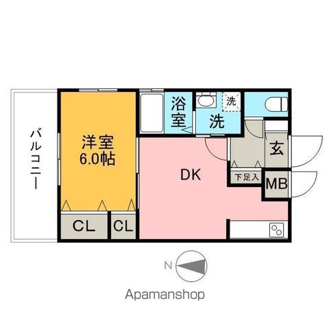 レジディア博多Ⅱ 1404 ｜ 福岡県福岡市博多区博多駅東３丁目10-7（賃貸マンション1DK・14階・33.85㎡） その2