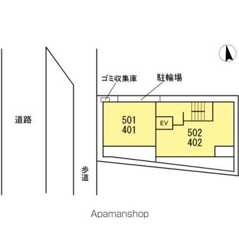 ヴィレッヂ大和東 402 ｜ 神奈川県大和市大和東１丁目4-5（賃貸マンション1DK・4階・34.80㎡） その3