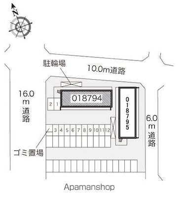 レオパレスＥｆｉｎｉ　Ⅰ[1K/23.18m2]の配置図