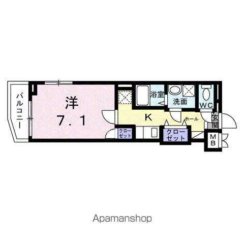 【アディムーサの間取り】