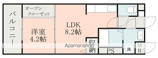 アーク プレイスIIの間取り写真