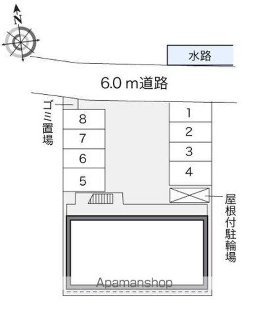 レオパレスエクレール松山[1K/22.35m2]の内装