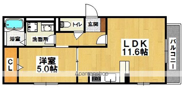 セレナーデ A棟の間取り写真