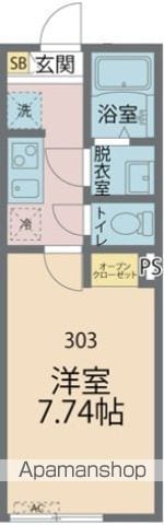 カインドネス南与野の間取り写真