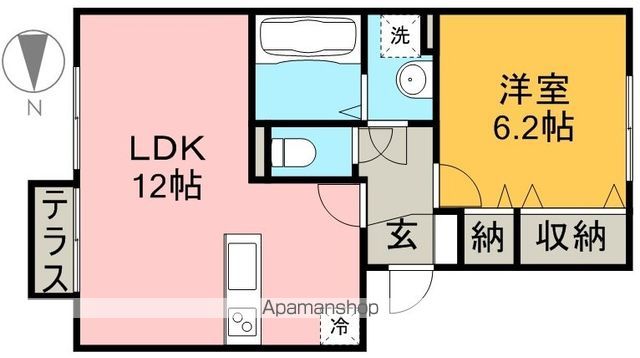 プレル八景水谷の間取り写真