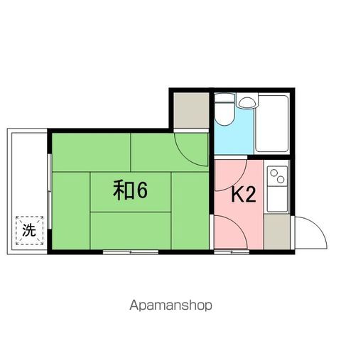 KSハイツの間取り写真