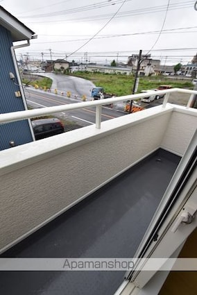 メゾン新富町[3LDK/76.59m2]のバルコニー