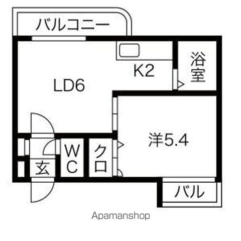 リッチヒルズ弐番館の間取り写真