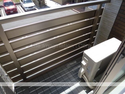 ミランダＬａｋｅ　Ｍｕｓｅ[1R/26.5m2]のバルコニー