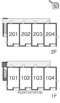 レオネクストパジェント博多[1K/23.31m2]の駐車場