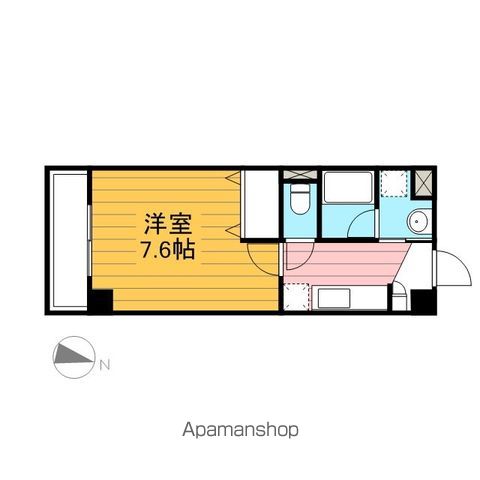 【千葉市若葉区殿台町のマンションの間取り】