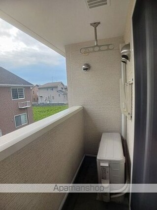 ラフレシールＣ[2LDK/57.21m2]のバルコニー