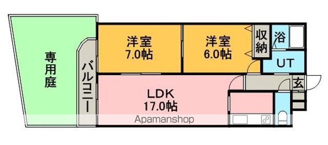 ティアラ大谷地Iの間取り写真