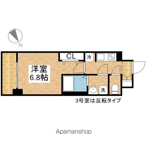 SーRESIDENCE鶴舞駅前の間取り写真