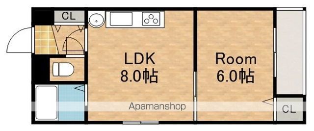 サンプラザ上汐の間取り写真