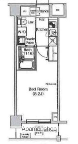 プラウドフラット森下IIIの間取り写真