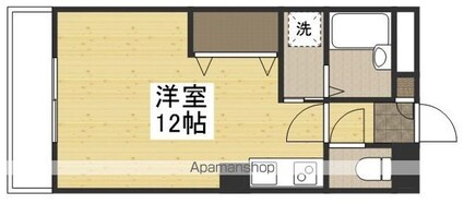 パーク三同[1R/30.96m2]の間取図
