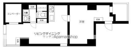 Ｌｅ　Ｎｉｄ　ＫＡＮＤＡ[1LDK/40.42m2]の間取図