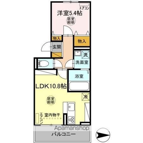 ＤーＲＯＯＭ穴川２丁目の間取り