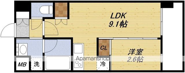 コンフォリア・リヴ淡路の間取り写真