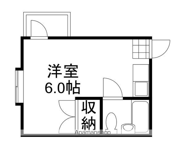 ベルハイム医大東の間取り写真