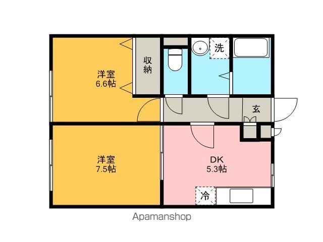 アムール・樟の間取り写真