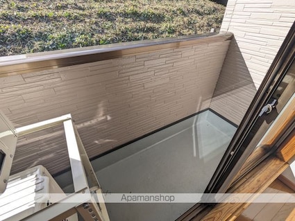 メゾンパークⅠ[2DK/40.57m2]のバルコニー