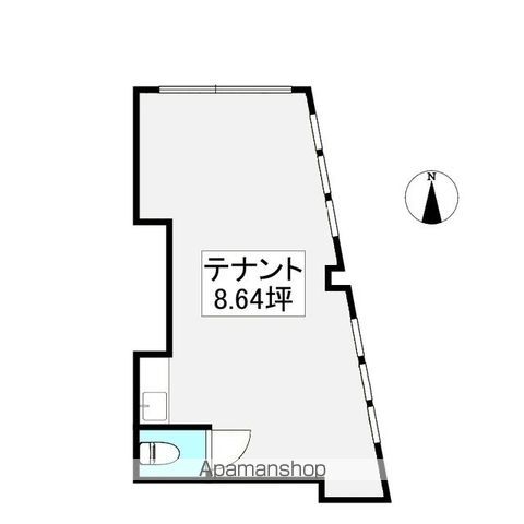 ビラデルソル[事務所/29.89m2]の間取図