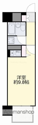 朝日プラザリバーサイド県庁前の間取り写真